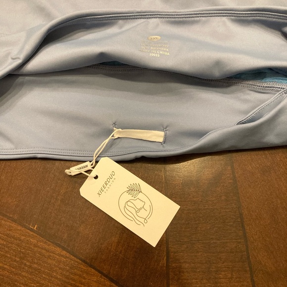 NWT 3XL light blue Athletic skort stretchy and comfy - Picture 4 of 10